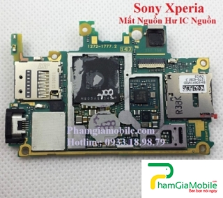 Thay Thế Sửa Chữa Sony Xperia Z1 Mất Nguồn Hư IC Nguồn